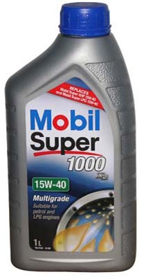 Двигателно масло MOBIL SUPER 1000 X1 15W40 1L	 MOBIL