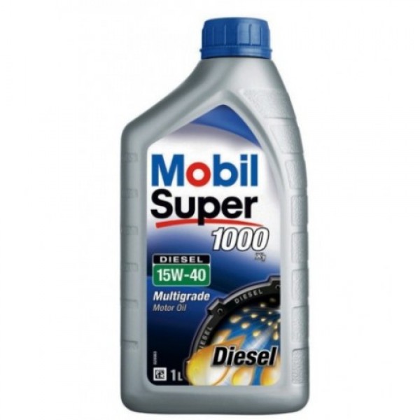 Двигателно масло MOBIL SUPER 1000 X1 DIS 15W40 1L	 MOBIL