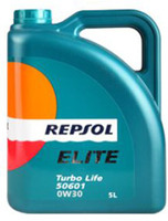 Двигателно масло REPSOL TURBO LIFE 0W-30 5L REPSOL