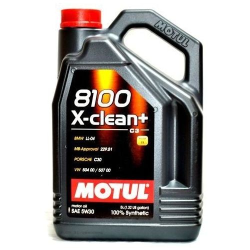 Двигателно масло MOTUL 8100 X-CLEAN + 5W30 5L MOTUL