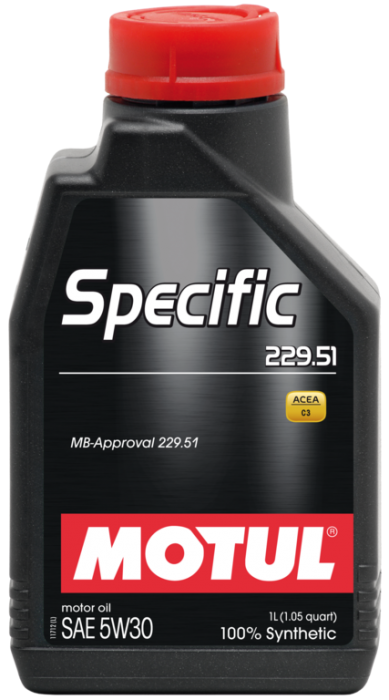 Двигателно масло MOTUL SPECIFIC 229.51 5W30 1L MOTUL