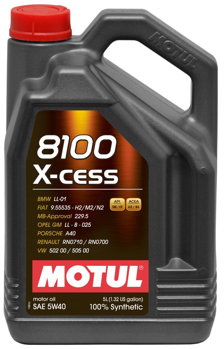 Двигателно масло MOTUL 8100 X-CESS 5W40 5L MOTUL