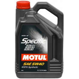 Двигателно масло MOTUL SPECIFIC 505.01 5W40 5L MOTUL