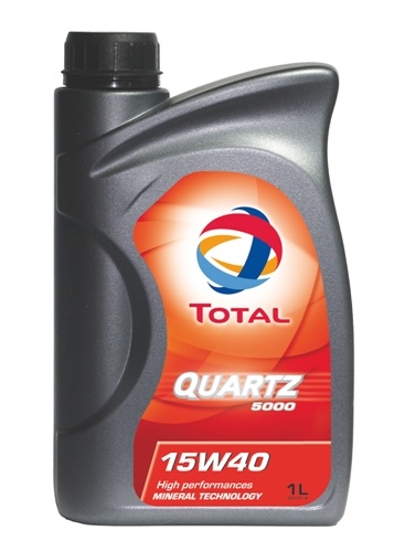 Двигателно масло TOTAL QUARTZ 5000 15W40 1L TOTAL