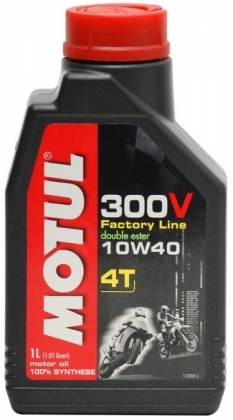 Двигателно масло MOTUL 300 V 10W40 4T FL 1L MOTUL