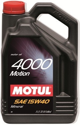 Двигателно масло MOTUL 4000 MOTION 15W40 4L	 MOTUL