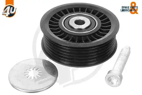 паразитна/ водеща ролка, пистов ремък 4U Autoparts 32075MR
