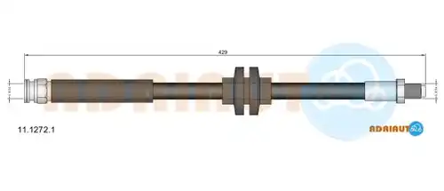 спирачен маркуч ADRIAUTO 11.1272.1