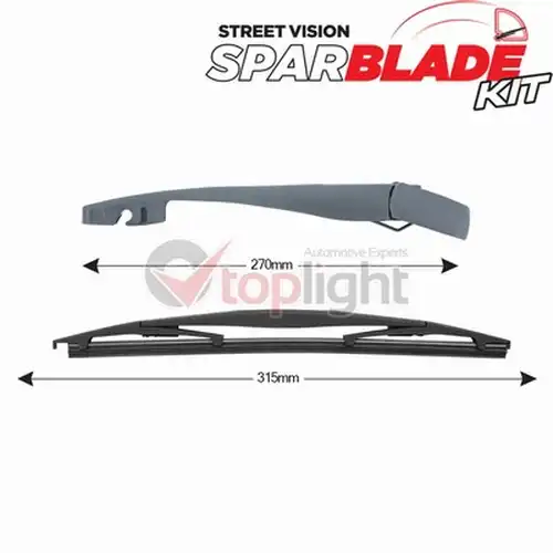 к-кт рамена за чистачки, стъклопочистване AE TOPLIGHT TRA-S13L2