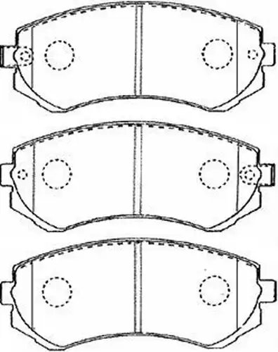 накладки AISIN B1N018
