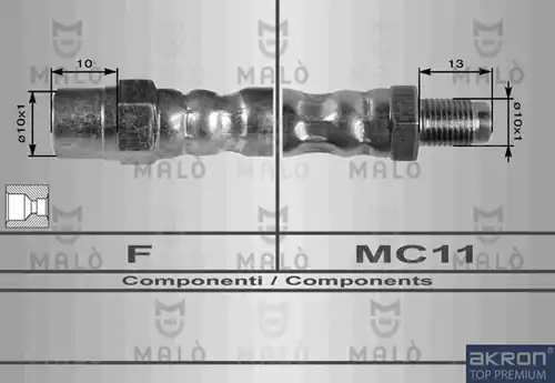 спирачен маркуч AKRON-MALÒ 8290