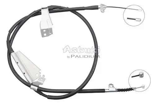 жило за ръчна спирачка ASHUKI by Palidium ASH3-1079
