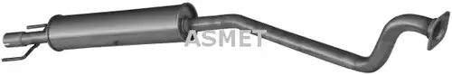 средно гърне ASMET 05.125