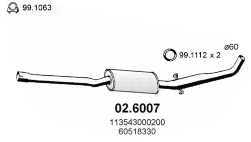 средно гърне ASSO 02.6007