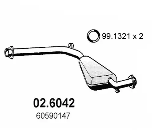 средно гърне ASSO 02.6042