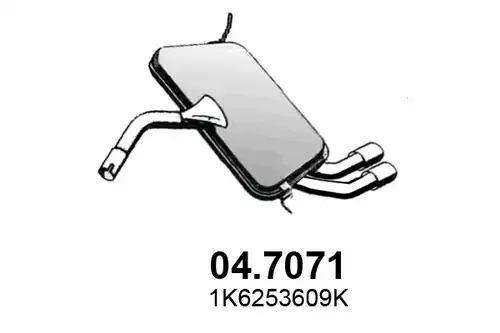 крайно гърне ASSO 04.7071