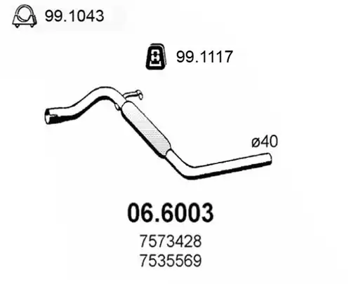 средно гърне ASSO 06.6003