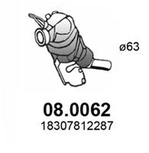 катализатор ASSO 08.0062
