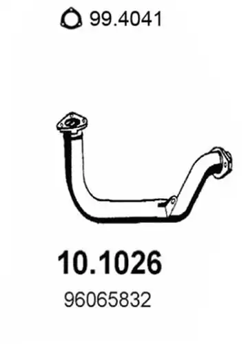 изпускателна тръба ASSO 10.1026