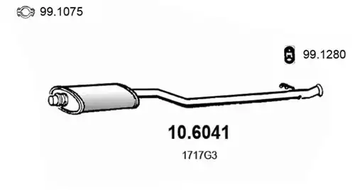 средно гърне ASSO 10.6041
