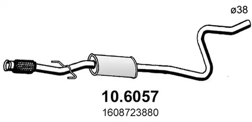 средно гърне ASSO 10.6057