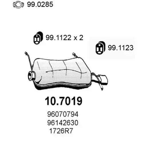 крайно гърне ASSO 10.7019