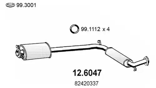 средно гърне ASSO 12.6047