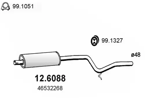 средно гърне ASSO 12.6088
