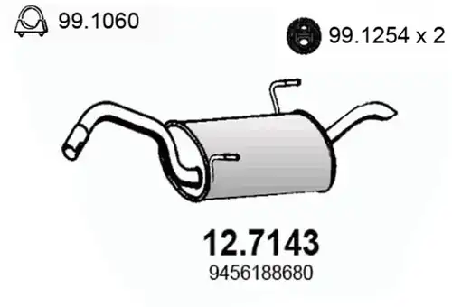 крайно гърне ASSO 12.7143