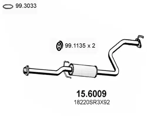 средно гърне ASSO 15.6009