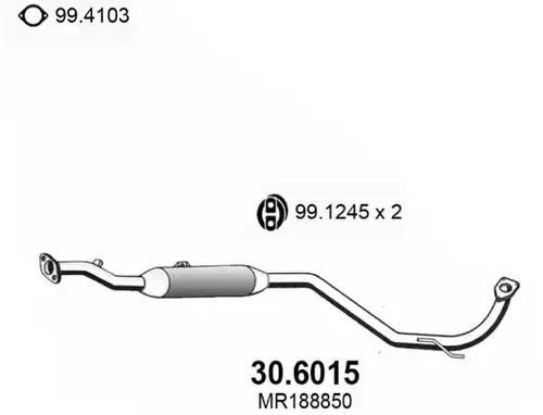 средно гърне ASSO 30.6015
