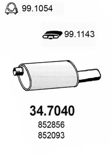 крайно гърне ASSO 34.7040