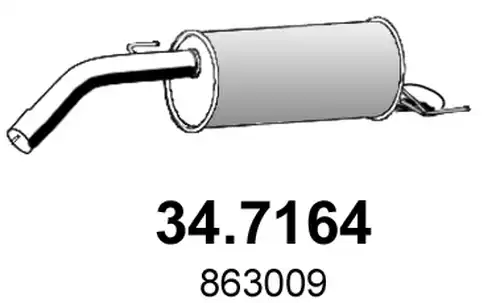 крайно гърне ASSO 34.7164