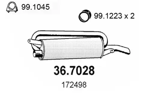 крайно гърне ASSO 36.7028