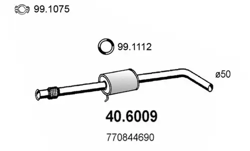 средно гърне ASSO 40.6009