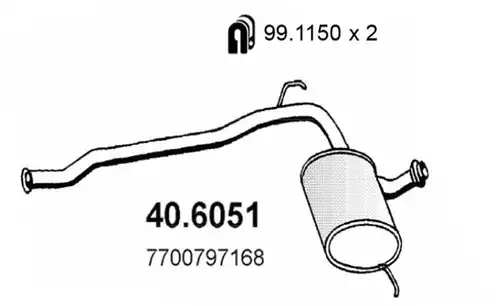 средно гърне ASSO 40.6051
