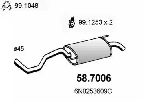 крайно гърне ASSO 58.7006
