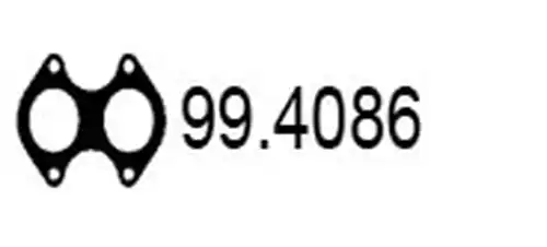 уплътнение, изпускателни тръби ASSO 99.4086