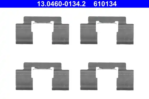 комплект принадлежности, дискови накладки ATE 13.0460-0134.2