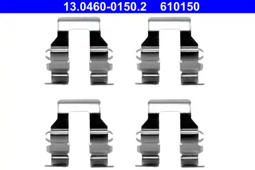комплект принадлежности, дискови накладки ATE 13.0460-0150.2
