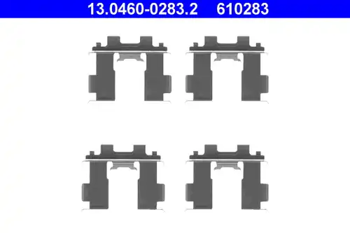 комплект принадлежности, дискови накладки ATE 13.0460-0283.2