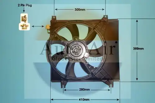 електромотор, вентилатор на радиатора AUTO AIR GLOUCESTER 05-1141
