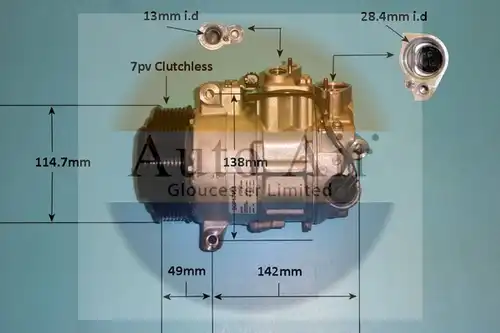компресор за климатик AUTO AIR GLOUCESTER 14-1763