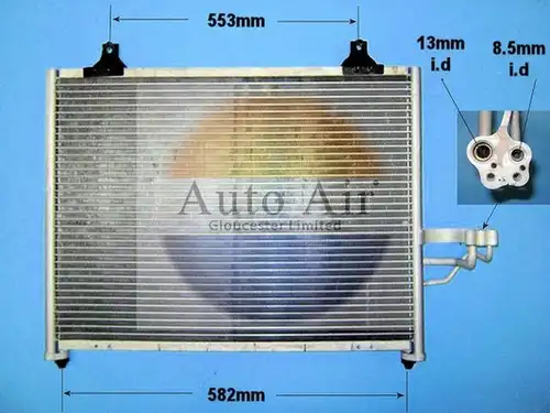 кондензатор, климатизация AUTO AIR GLOUCESTER 16-1052