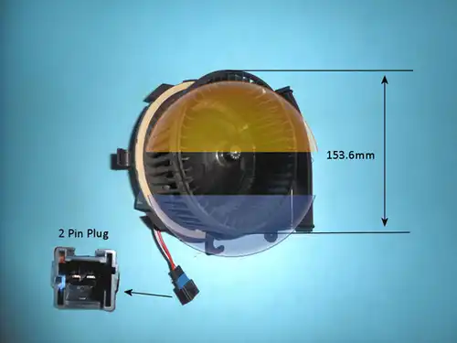вентилатор вътрешно пространство AUTO AIR GLOUCESTER 21-0204