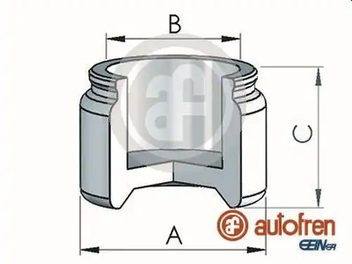бутало, спирачен апарат AUTOFREN SEINSA D025139