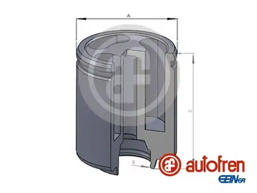 бутало, спирачен апарат AUTOFREN SEINSA D025234