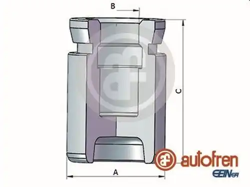 бутало, спирачен апарат AUTOFREN SEINSA D025370