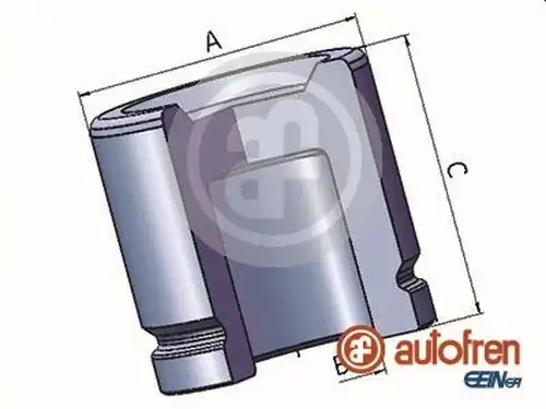 бутало, спирачен апарат AUTOFREN SEINSA D025390