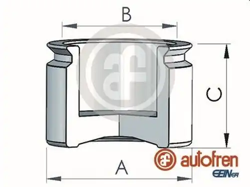 бутало, спирачен апарат AUTOFREN SEINSA D025444